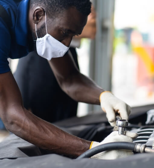 mechanic-repairing-car