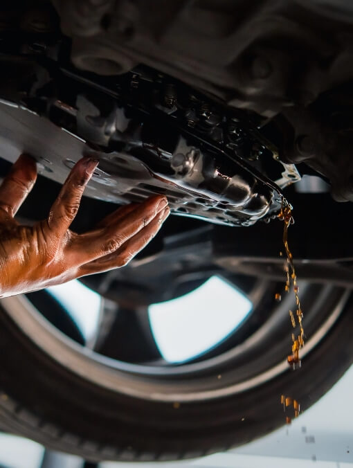 Transmission fluid replacement service